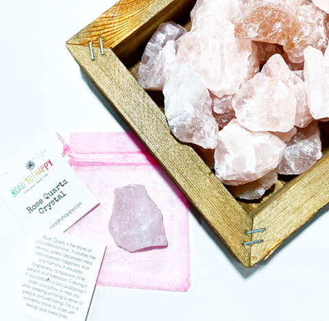 Rose Quartz Crystals
